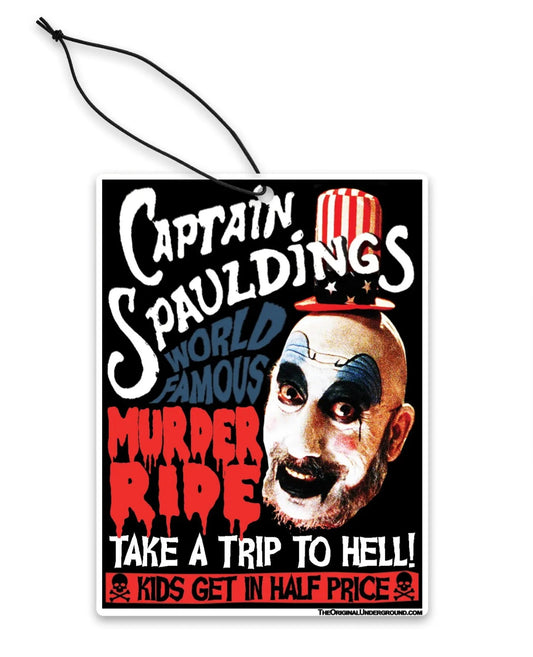 Captain Spaulding's Murder Ride Air Freshener