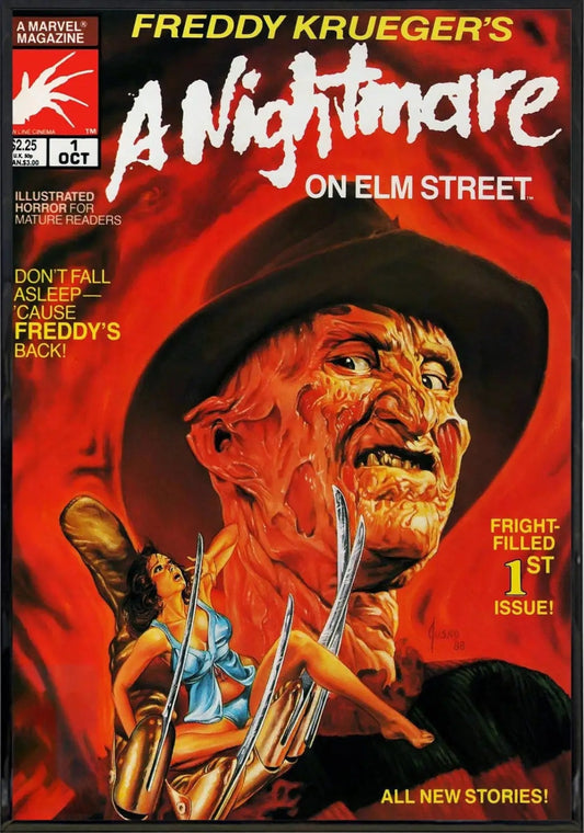 Nightmare on Elm Street Comic Cover Print